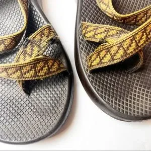 Chaco | Men\'s Unaweep Z2 Classic Brown Webbing Toe Loop Outdoor Hiking Sandals Chaco | Shoes | Chaco Mens Unaweep Z2 Classic Brown Webbing  main image 2
